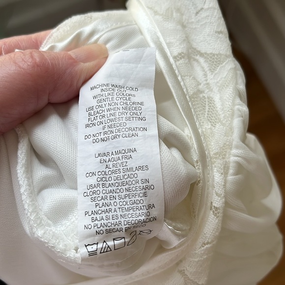 MY MICHELLE White Sleeveless Dress - Picture 15 of 15